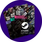 بطاقات إهداء Steam