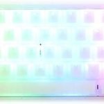 DUCKY ONE 3 MINI HOT SWAP Blue Switch Cherry RGB Wired Mechanical Gaming Keyboard Arabic - Aura White