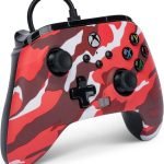 PowerA Enhanced Wired Controller For Xbox - Metallic Red Camo