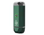 Elegant Geometric Bukhoor Burner & Incense Diffuser | USB Rechargeable & Portable - Black