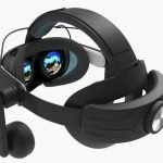 Gamax Meta Quest 3 Head Strap With Headphones - Black