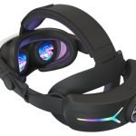 Gamax Meta Quest 3 Head Strap with 8000mAh battery & Dazzle light  - Black
