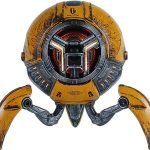 GravaStar Mars Pro Bluetooth 5.0 Speaker with Bass Boost and Stereo Sound-  War Damaged Yellow