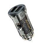 Wekome WP-C40 Vanguard Series 15W Dual USB Car Charger - Black