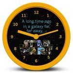 PMD DESK CLOCK: STAR WARS- A LONG TIME AGO