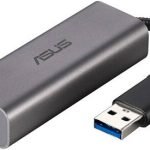 Asus USB-C2500 USB Type-A 2.5G Base-T Ethernet Adapter with backward compatibility of 2.5G/1G/100Mbps