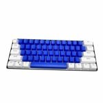 SUNNYSEE K61 Mechanical Keyboard in White & Blue - Blue Switch