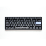 Ducky One 3 Classic Black/White Mini 60% Cherry Blue Key Arabic