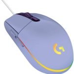 Logitech G203 LIGHTSYNC RGB Lighting Gaming Mouse - Lilac