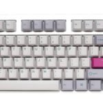 Ducky One 3 Mist Grey TKL 80% Gaming Keyboard - Cherry Red