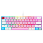 GAMERTEK GK60 Mini Keyboard Pro - Cotton Candy