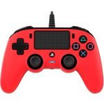 Nacon Wired Compact Controller For PlayStation 4 - Red