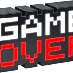 Paladone 8-Bit Game Over Sound Reactive Light