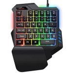 SADES Revolver TS-36 One-Handed Gaming Keyboard RGB Colorful