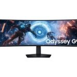 Samsung Odyssey G9 model G91F LS49FG910EMXUE, 49" Dual QHD 5,120 x 1,440, 144Hz Refresh rate, 1ms Response time, HDMI 2.1, FreeSync Premium Pro Compatible Curved Gaming Monitor