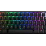 DUCKY ONE 3 MINI PBT HOT SWAP RedSwitch Cherry RGB Wired Mechanical Gaming Keyboard Arabic - Cosmic Red
