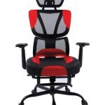 BLACK BULL Mesh Office and Gaming Chair With Footrest , Adjustable Headrest Up & Down with 3D armrest ( Installation not included )