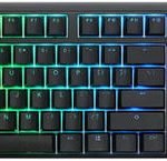 DUCKY ONE 3 PBT HOT SWAP FULL SIZE Blue Switch Cherry RGB Wired Mechanical Gaming Keyboard Arabic - Classic Black