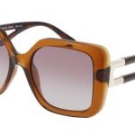 Invu Sunglasses Basic women's Transp. Brown/Gold B2304B