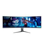 Asus Rog Strix XG49WCR 49" DQHD 2K VA 165 OC Hz Refresh Rate 1ms Response Time  With DCI-P3 90% DisplayPort 1.4 USB Type-C RJ-45 Curved Gaming Monitor