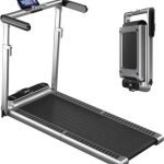 Black Bull Treadmill Walking Pad Foldable - Motor Power 3.0HP DC, Running Speed Range 1-12 km, Max User Weight 120 Kg
