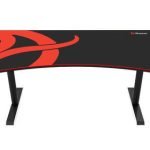 Arozzi Arena Gaming Desk ( Pure Black - BOX2 ) ( Installation not included )