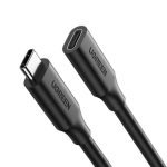 UGREEN USB-C/M to USB-C/F Gen2 5A Extension Cable 1m (Black) 10387-US353