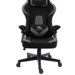 BLACK BULL Gaming Chair With Headrest Up & Down Slide Adjustable and Moveable Armrest, Woven Fabric ( Installation not included )