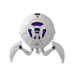 GravaStar Mars Pro Bluetooth 5.0 Speaker with Bass Boost and Stereo Sound - White
