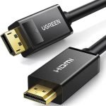 UGREEN DP Male to HDMI Male Cable 2m (Black) 10202-DP101