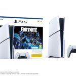 PS5 Slim Console Disk Fortnite Cobalt Star Voucher Bundle