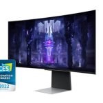 Samsung Odyssey 34″,QHD,175Hz,OLED  Smart Curved Gaming Monitor -LS34BG850NMXUE