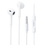 Wekome YA09 SHQ Series 3.5mm Music Semi-in-ear Wired Earphone - White