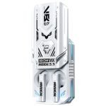WEKOME VB07 Mecha Series Blade Wireless Bluetooth Earphone - White