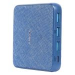 Anker PowerPort Atom III Slim 4 ports 65W & PIQ 3 - Blue Fabric A2045K31