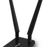 ASUS USB-AC58 wireless router Dual-band (2.4 GHz / 5 GHz) 5G Black