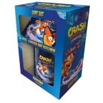 PMD GIFT SET: CRASH BANDICOOT- ABOUT TIME (MUG + COASTER + KEYCHAIN)
