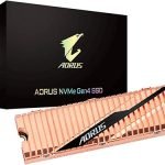 Gigabyte AORUS NVMe Gen4 M.2 SSD(R-5000 MB/s,W-4400 MB/s) 1TB