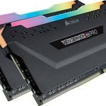CORSAIR VENGEANCE® RGB 32GB (2x16GB) DDR5 DRAM 5600MHz C36 Memory Kit — Black