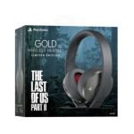 Gold HeadSet The Last Of Us Limited Edition