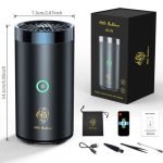 Portable Electric Bukhoor Incense Car Burner with Bluetooth Speaker & USB Charging