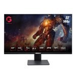 GAMEON 32" UHD, 144Hz 1ms (3840x2160) 4K Flat IPS 90W, HDMI 2.1 Gaming Monitor With (USB Type-C) G-Sync & FreeSync (Support PS5) - Black