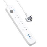 Anker PowerExtend USB-C 6-IN-1 PowerStrip - White A9136K21