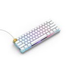 Glorious GMMK Compact Pre Built RGB Gaming keyboard - White