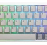 DUCKY ONE 3 SF PBT HOT SWAP BlueSwitch Cherry RGB Wired Mechanical GamingKeyboard Arabic - Mist Grey