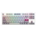 DUCKY ONE 3 TKL PBT HOT SWAP BlueSwitch Cherry RGB Wired Mechanical GamingKeyboard Arabic - Mist Grey