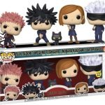 POP 4 PACK: JUJUTSU KAISEN- SATORU GOJO / MEGUMI FUSHIGURO / NOBARA KUGISAKI / YUJI ITADORI (GW) (EXC)