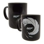 PMD HEAT REVEAL MUG: 007- JAMES BOND GUNBARREL (MATTE)