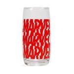 HMB GLASS: MARVEL- LOGO (AOP)