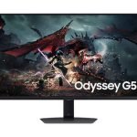 Samsung Odyssey 32",QHD,1ms,IPS,180Hz,Flat Gaming Monitor - LS32DG502EMXUE